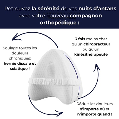 Coussin Orthopédique Genoux Antidouleur